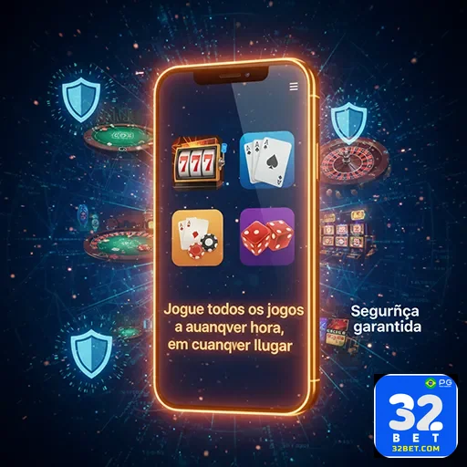 Tela de cassino online acessada pelo celular com jogos e promoções