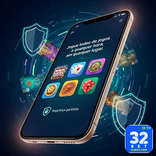 Usuário jogando em app casino no smartphone com tema de festa brasileira