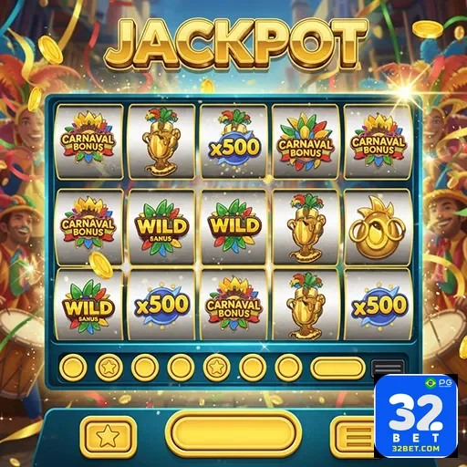 Jogador comemorando vitória em caça-níqueis com elementos brasileiros